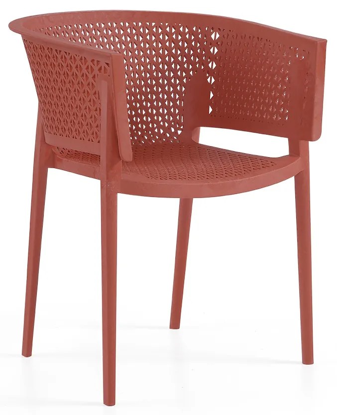 Oxy Pack com 8 cadeiras, c/braços - Brick