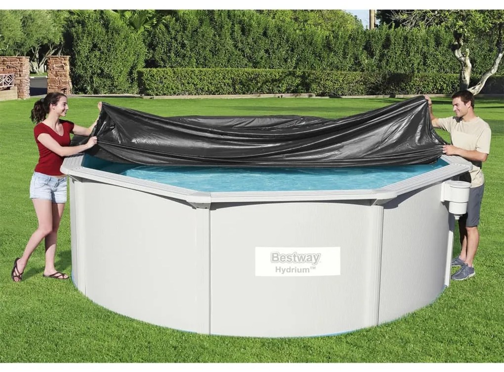 Bestway Cobertura de piscina Flowclear 396 cm