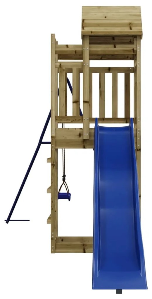 Conjunto de brincar para exterior madeira de pinho impregnada