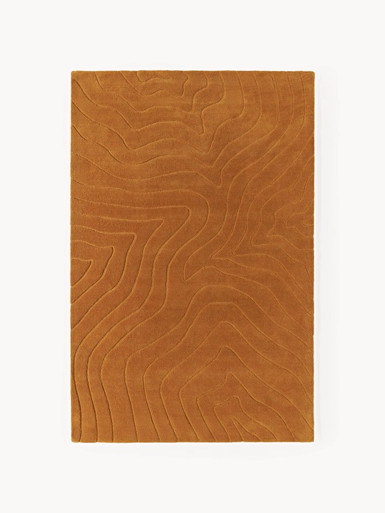 Tapete em lã artesanal Aaron