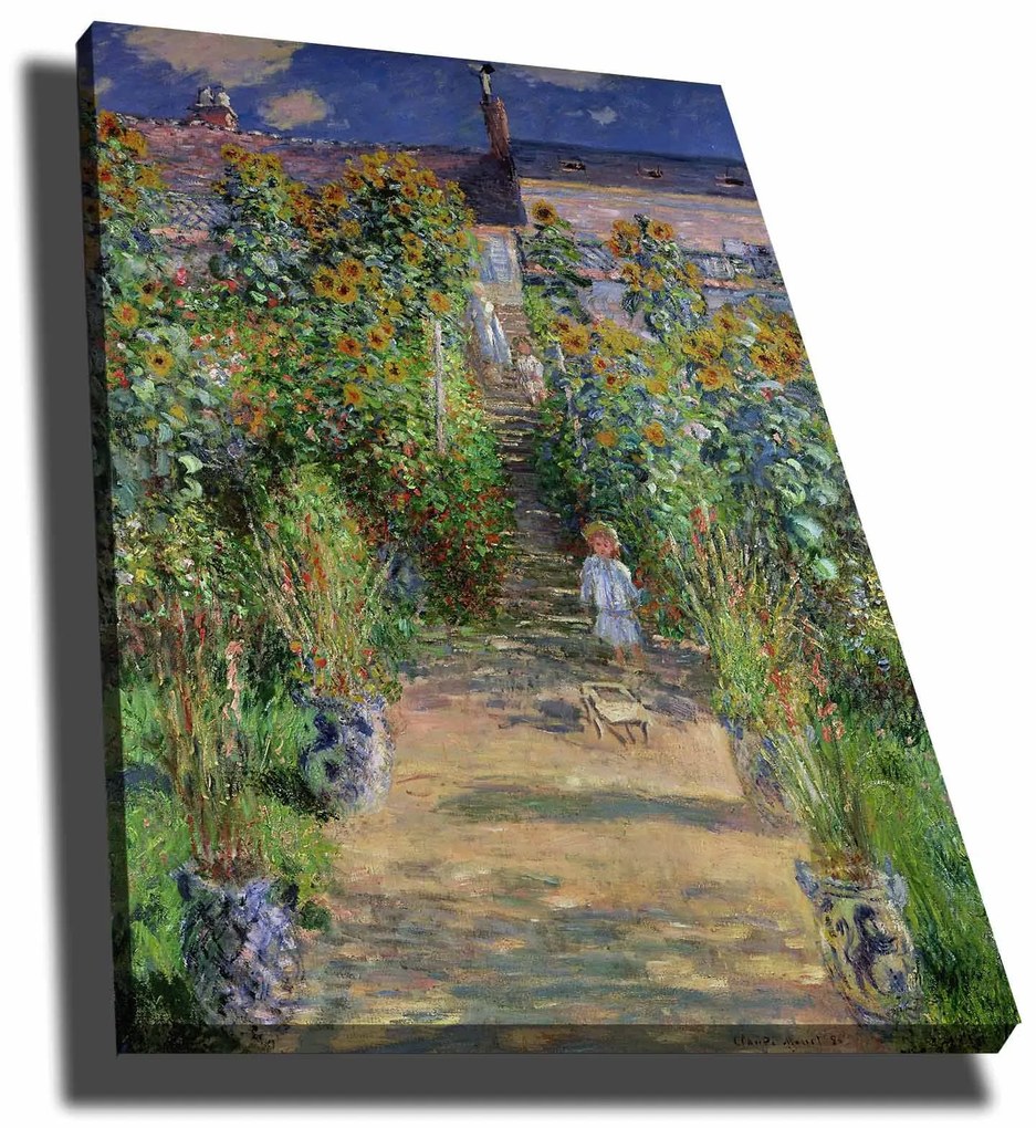 Pintura Decorativa em Tela 70100MONET019 – Multicolor – 70 x 100 cm