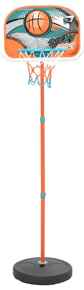 Conjunto jogo de basquetebol portátil ajustável 133-160 cm