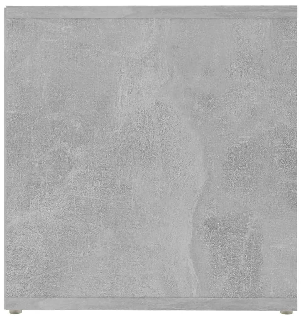 Móvel de TV 72x35x36,5 cm derivados de madeira cinzento cimento