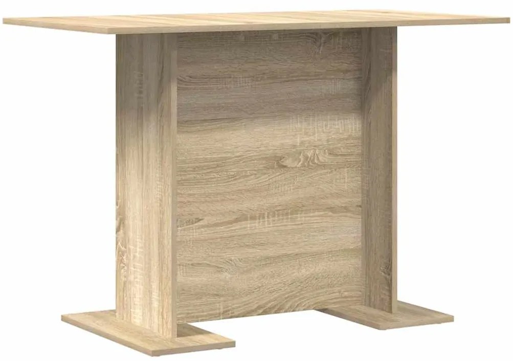 Mesa de Jantar vidaXL Sonoma Carvalho 110x60x75 cm Madeira Engenharia