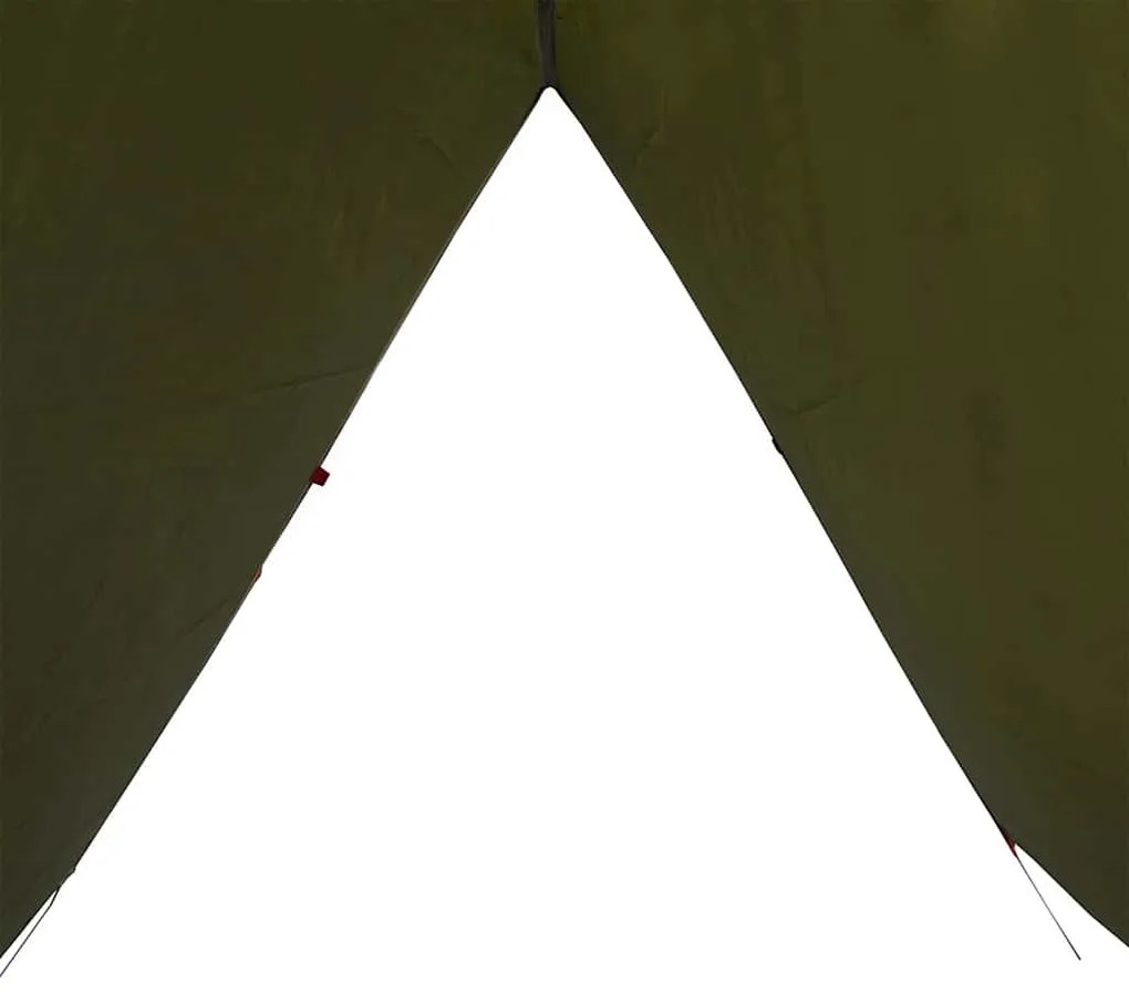 Lona de campismo 451x420 cm impermeável verde azeitona