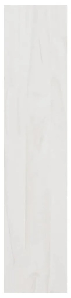 Estante/divisória 100x30x135,5 cm pinho maciço branco