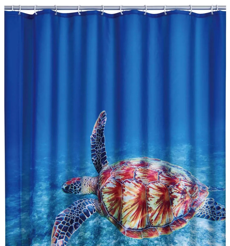 425974 RIDDER Cortina de duche Turtle 180x200 cm