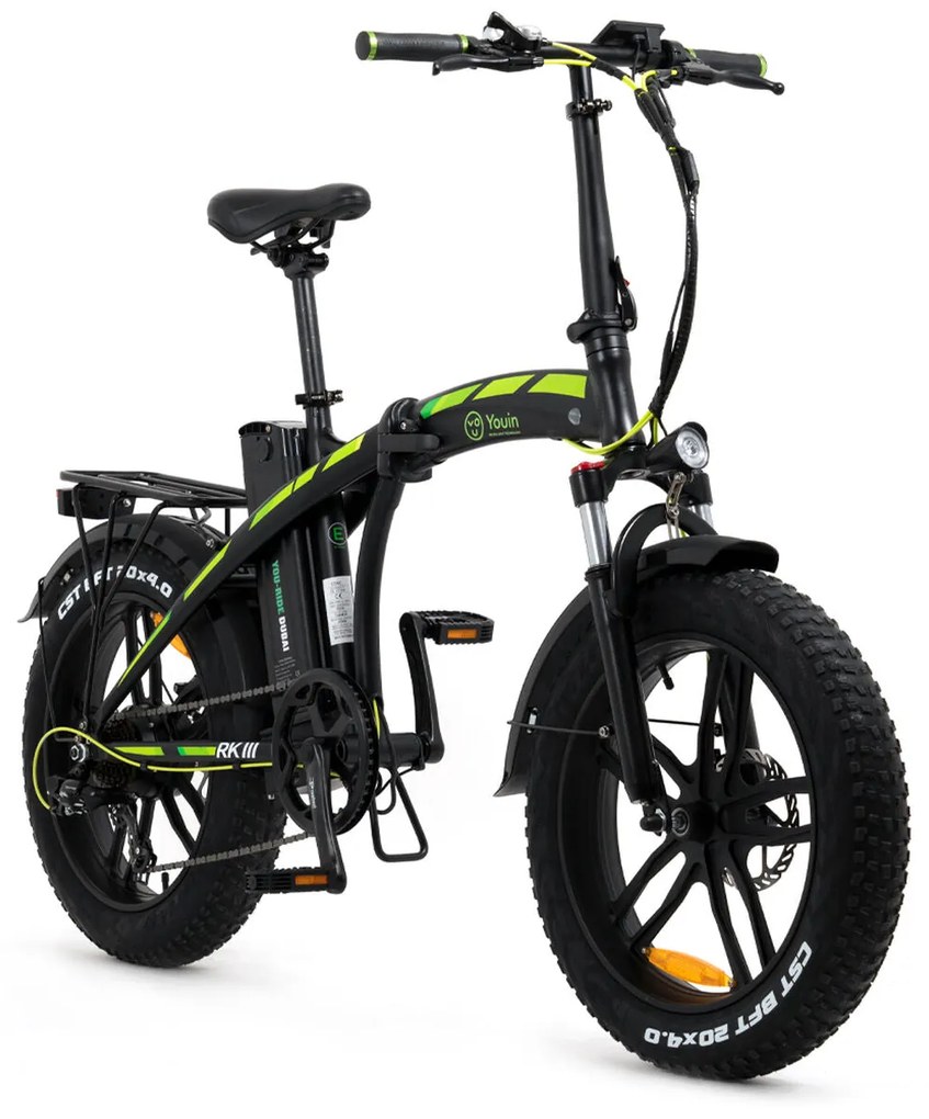 Bicicleta Elétrica Youin BK1600B DUBAI 20" 250W 10000 MAH 25 km/h