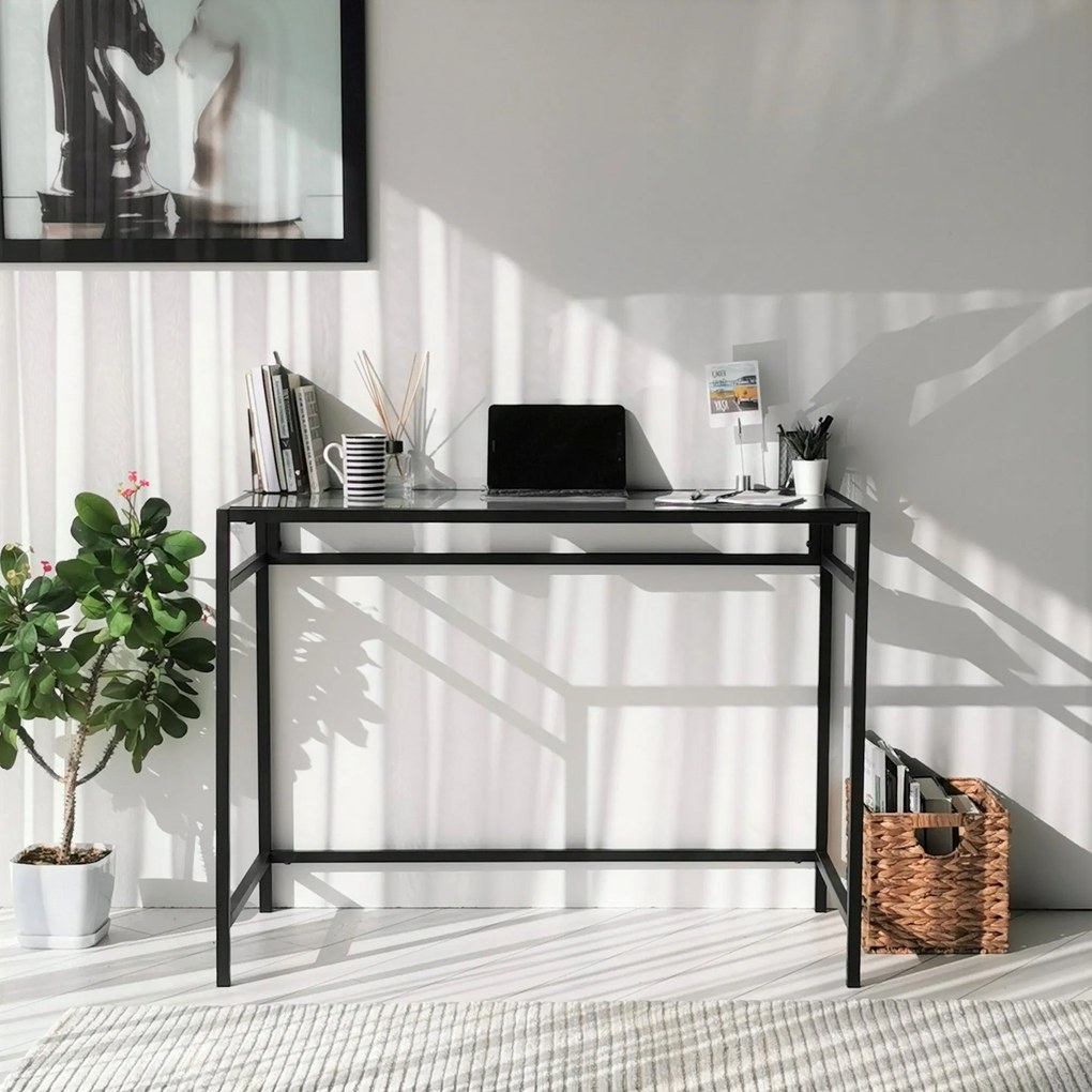 Secretária Network – Preto – 100 cm x 75 cm x 45 cm
