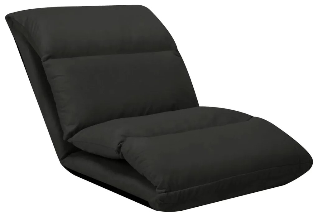 Colchão dobrável microfibra preto