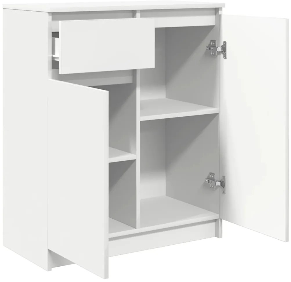 Aparador c/ gaveta 71x35x84 cm derivados de madeira branco