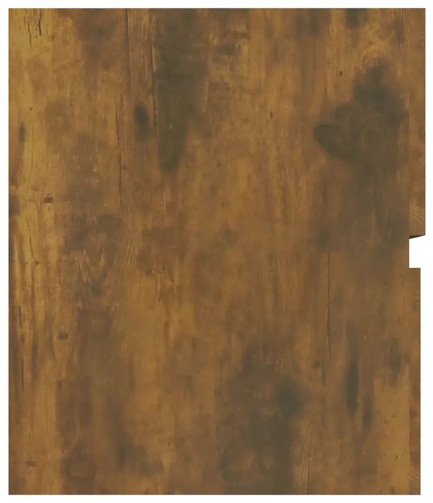 Móvel p/ lavatório 90x38,5x45cm derivado madeira carvalho fum.