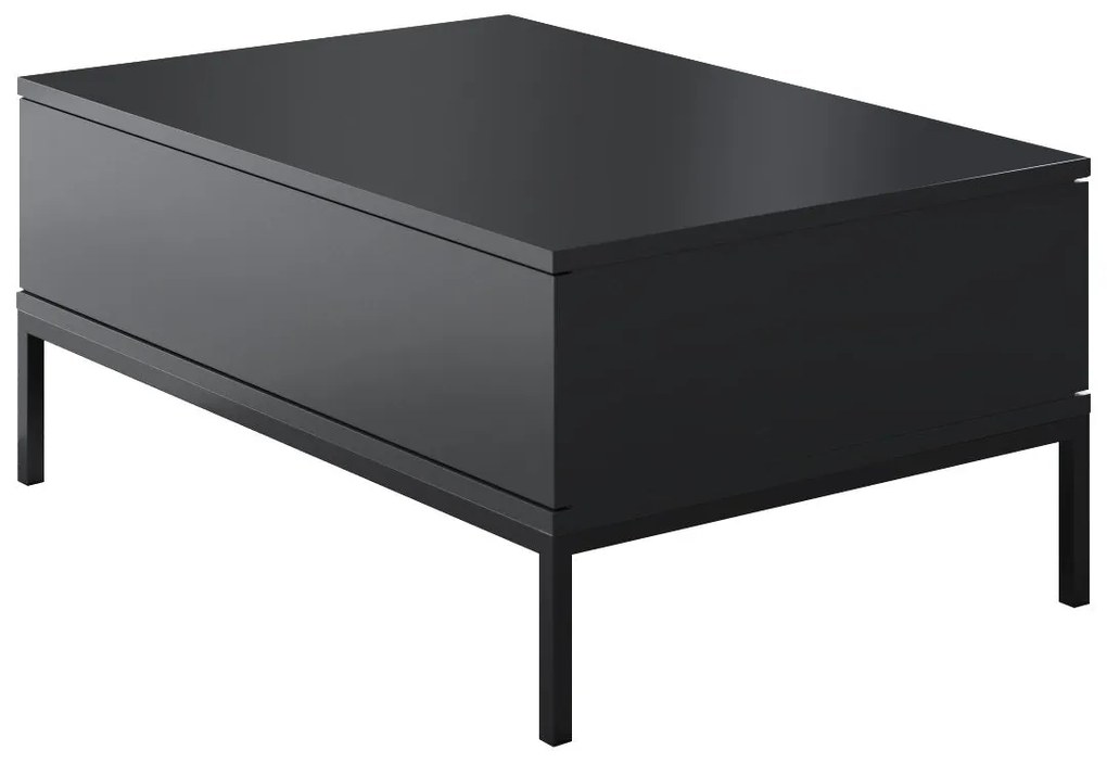 Conjunto de Mobiliário para Sala de Estar Lord – Antracite/Preto – TV: