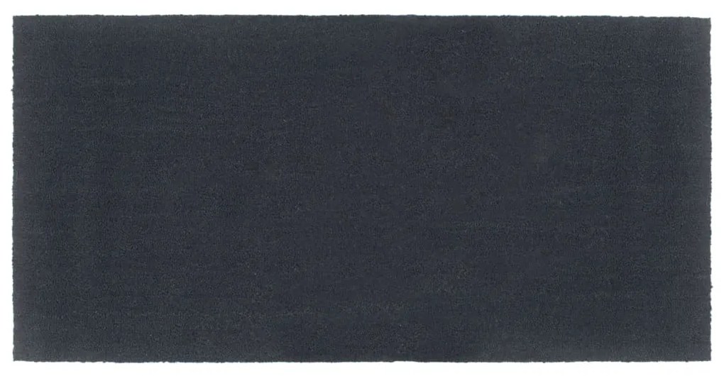 vidaXL Tapete de porta 100x200 cm fibra de coco tufada cinzento escuro