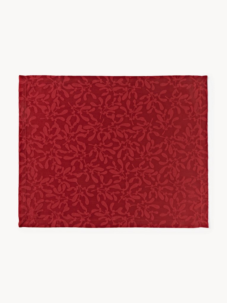 Individuais de mesa com motivo de inverno Hollyn, conjunto de 2