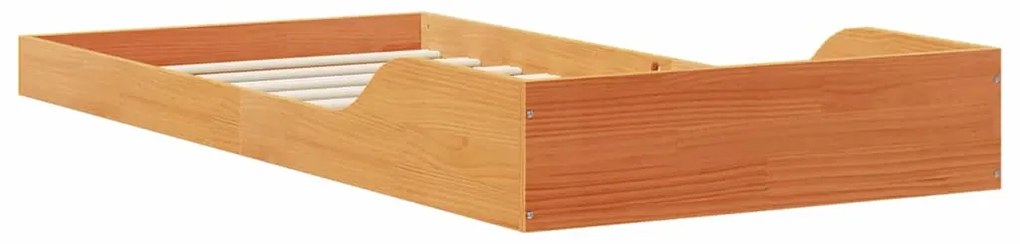 Estrutura da Cama Castanho-mel 100 x 220 cm