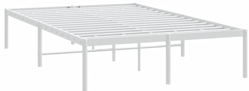 Estrutura de cama 120x200 cm metal branco