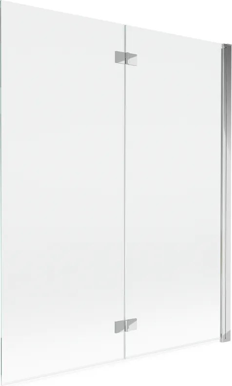 Mexen Mist resguardo de duche de 2 painéis direito 140 x 150 cm, transparente, cromado - 8A9-140-002-01-00-P