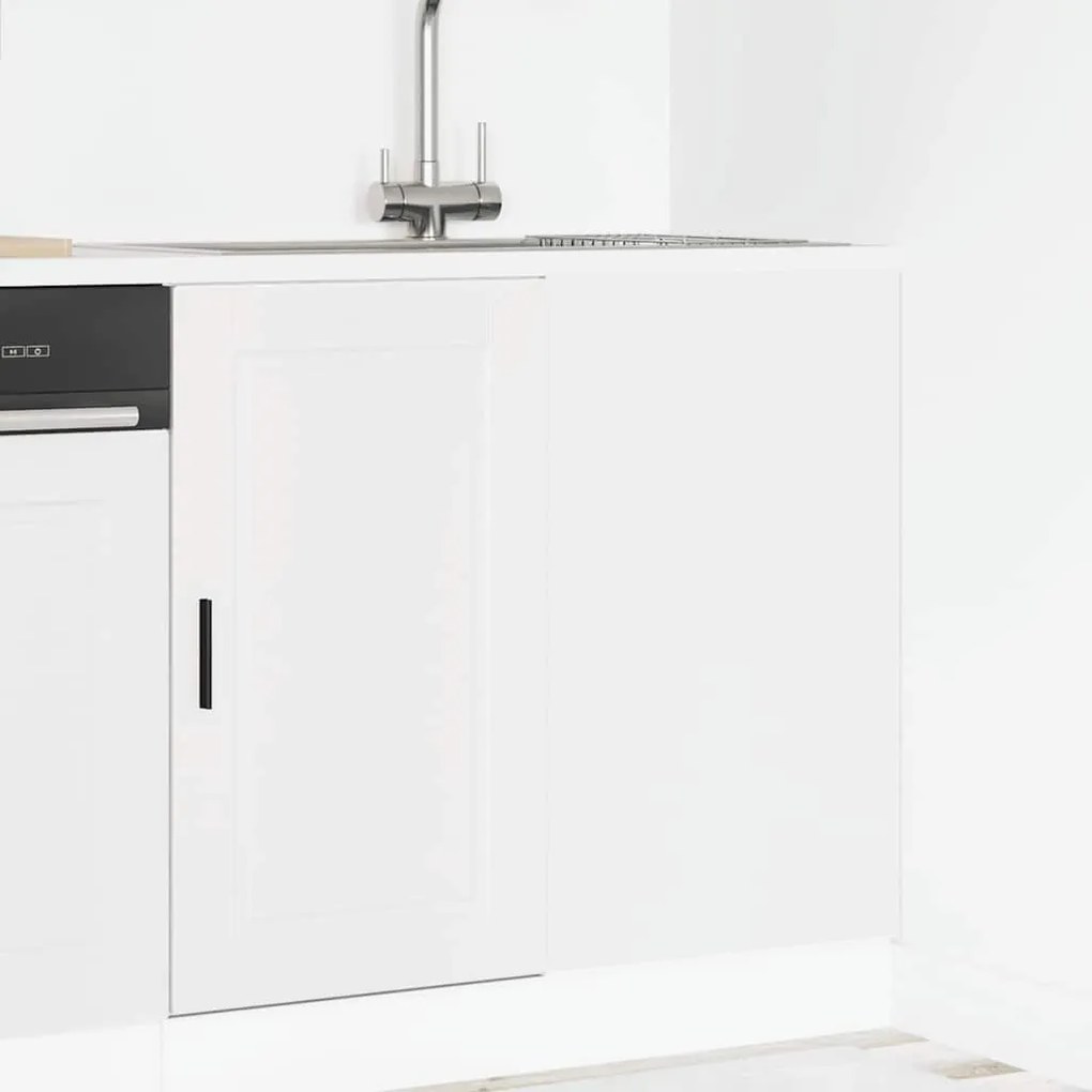 Armário base de cozinha Porto derivados de madeira branco