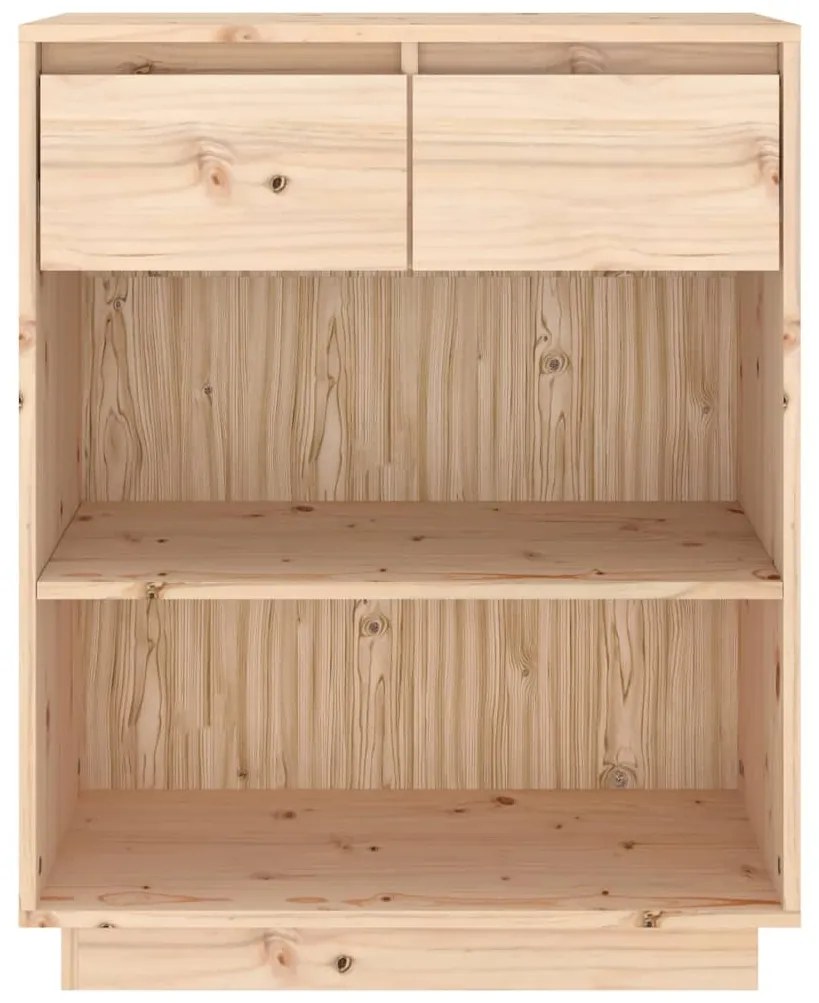 Armário consola 60x34x75 cm pinho maciço