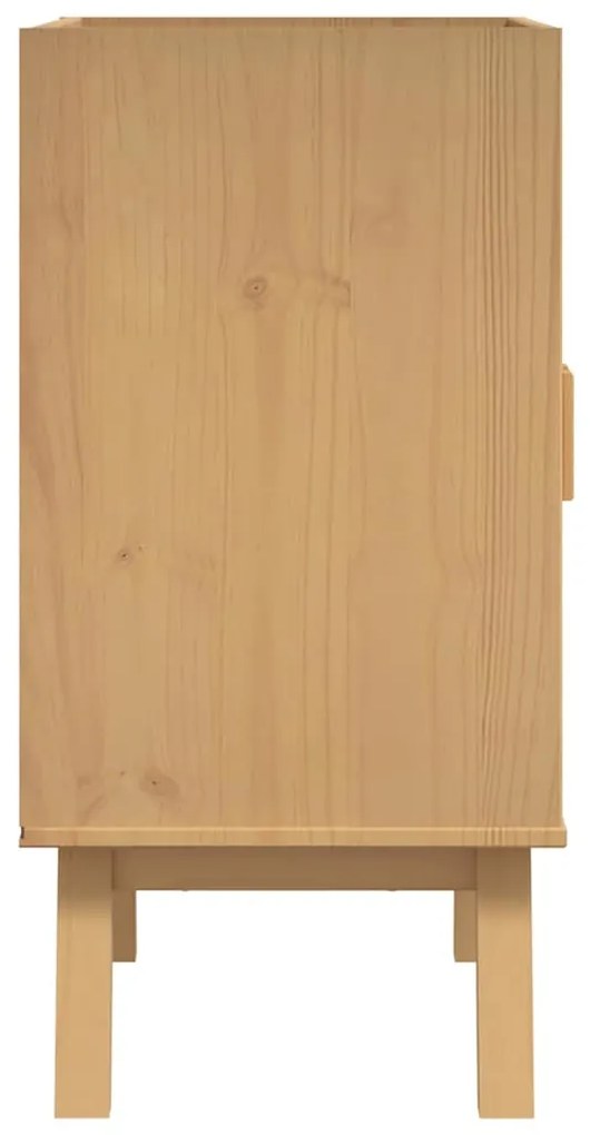 Armário de base para pia vidaXL 114x43x73,5 cm Madeira de pinho