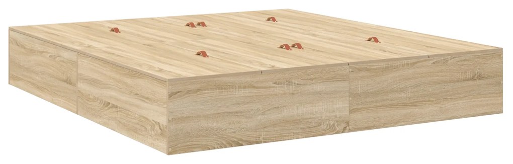 Estrado de Cama Carvalho Sonoma 200x200 cm