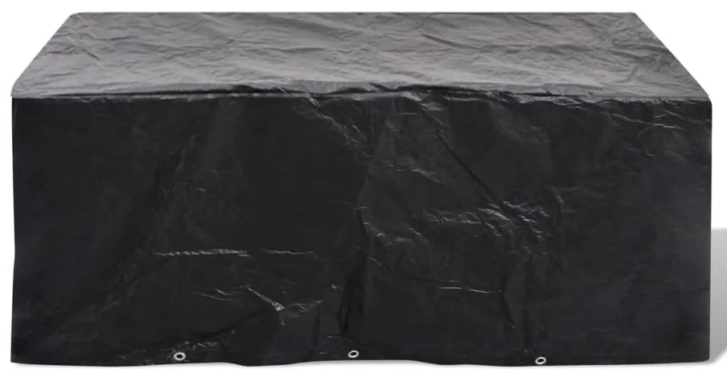 Conjunto capas p/ mobiliário jardim 2 pcs 10 ilhós 240x140 cm