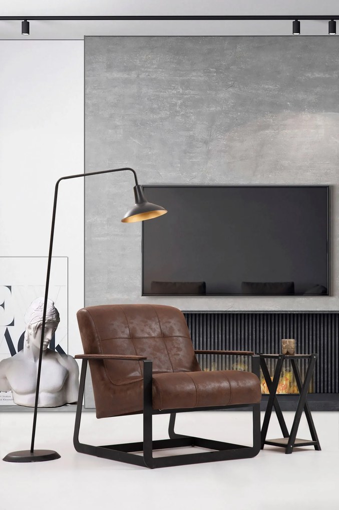 Cadeira Wing Darius – Castanha – 74x87x80 cm