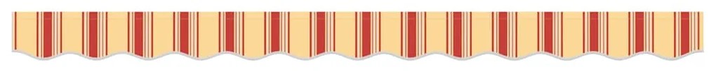 Valance de Toldos para Estrutura de 2,5 m Multicolorido 2,3x0,2 m