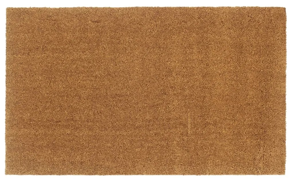 vidaXL Tapete de porta 90x150 cm fibra de coco tufada natural