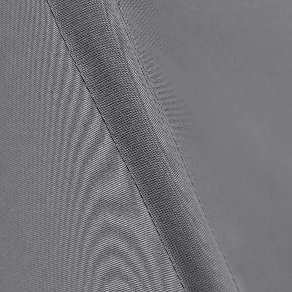 Toldo lateral dobrável para varanda 140x140 cm cinzento