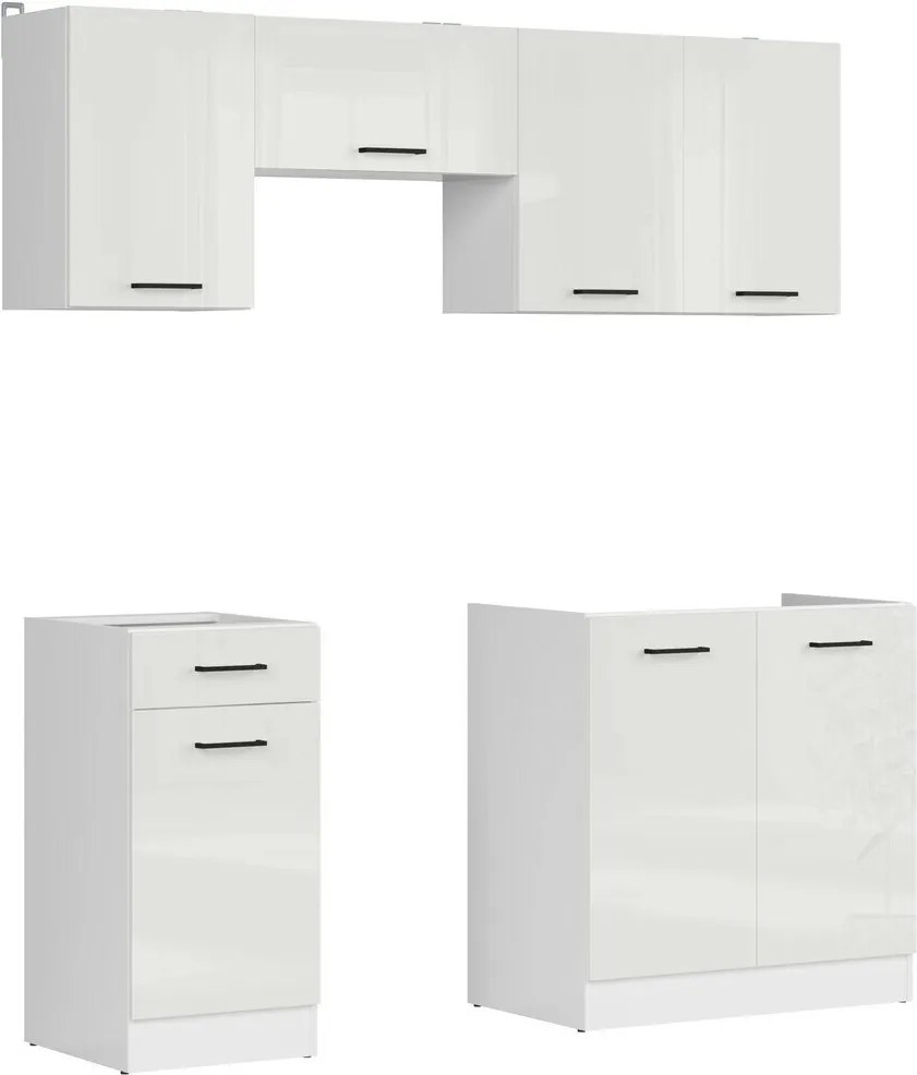Conjunto de cozinha modular Line White 117