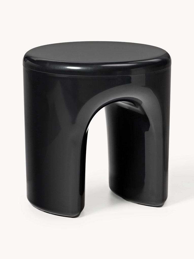 Mesa de apoio redonda com arrumação Avi