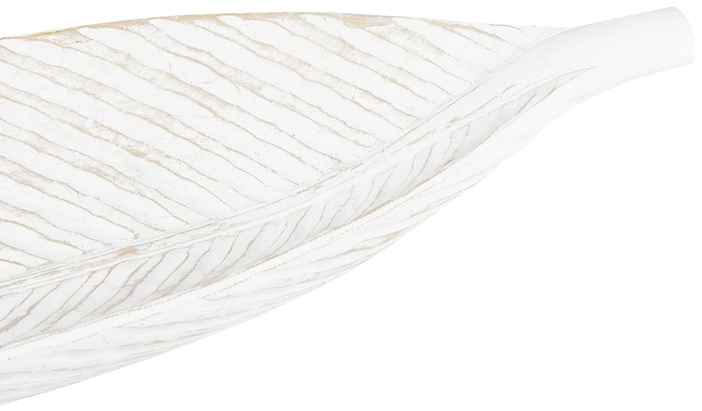 Prato decorativo branco 45 cm MUKOT Beliani