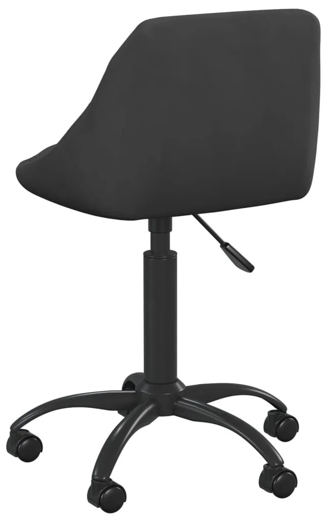 Cadeira de jantar veludo preto