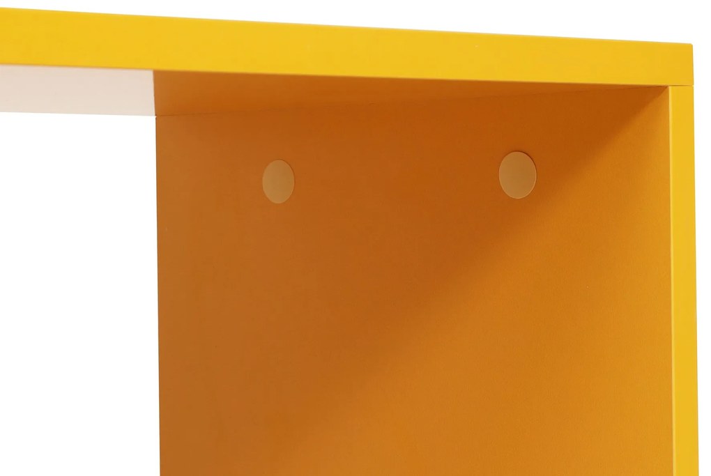 Móvel TV Zigzag – Amarelo – 120x40x30 cm