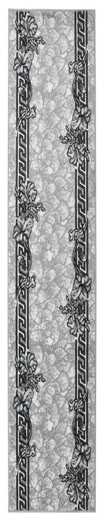 vidaXL Passadeira 60x500 cm polipropileno cinzento