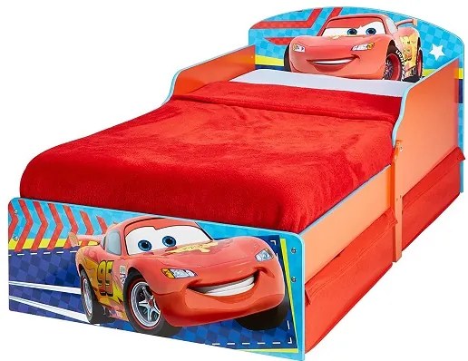 Cama infantil Filme carros faisca mcqueen 142 cm x 77 cm x 59 cm