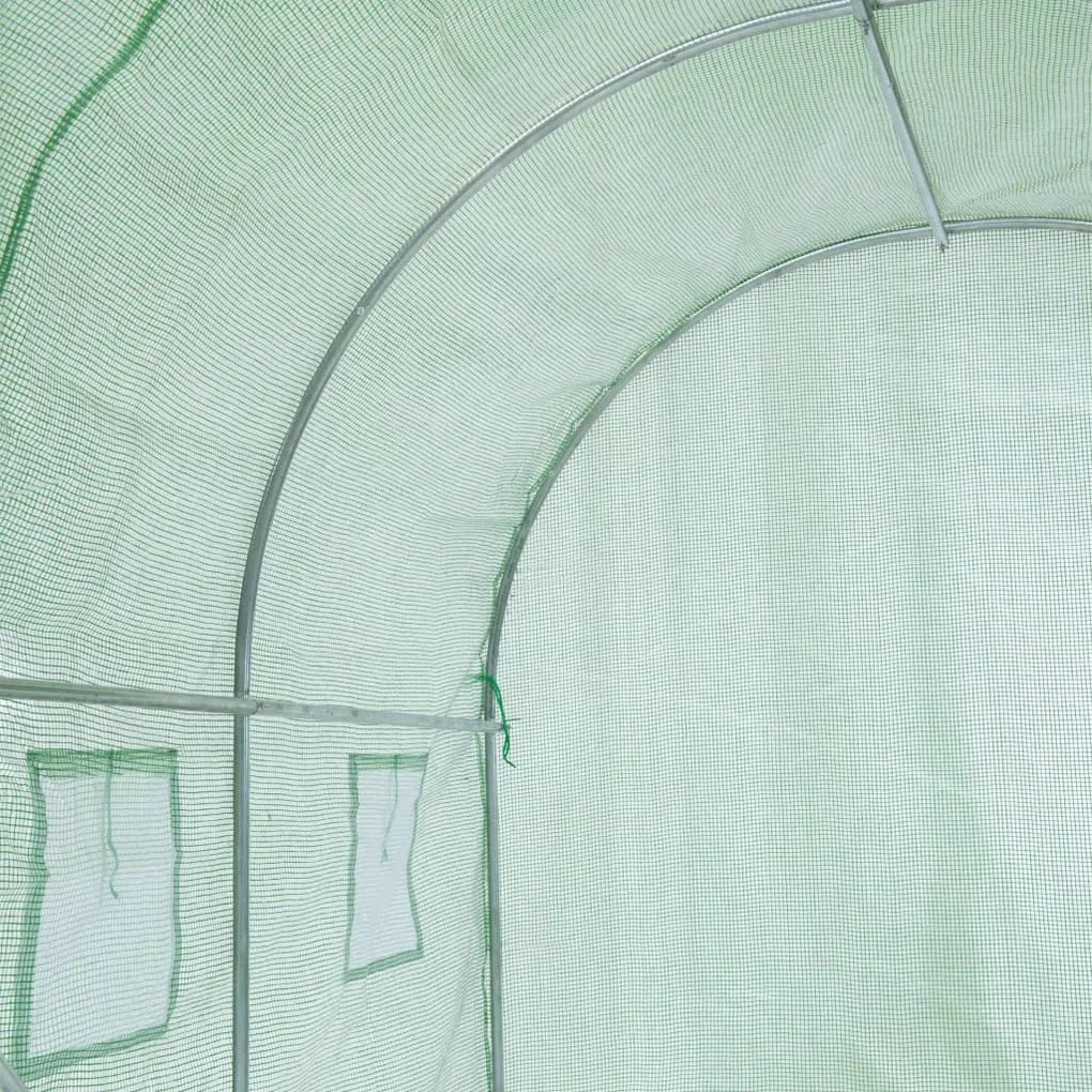 Estufa 3,5x2x2 m verde