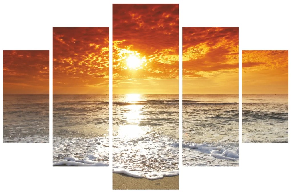 Pintura Decorativa em MDF ST063 – Multicolor – 92 x 56 cm