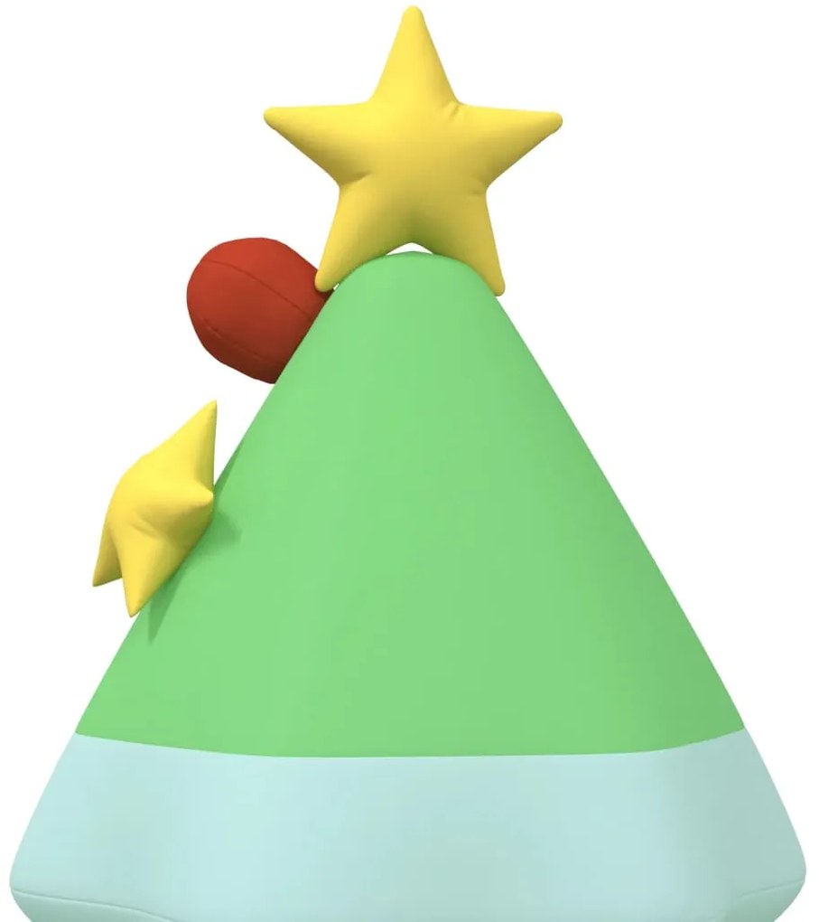 Árvore Natal insuflável com luzes LED 240 cm