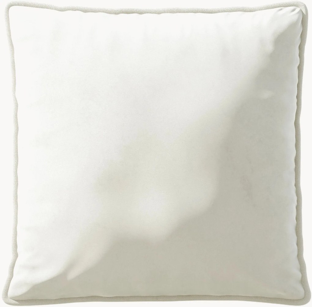 Almofada de sofá grande em veludo Vetsak, 60 x 60 cm