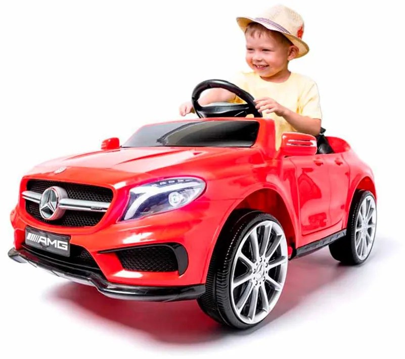 MERCEDES GLA  CARRO ELÉTRICO INFANTIL 12V VERMELHO