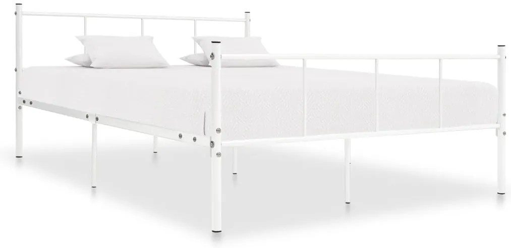 Estrutura de cama 120x200 cm metal branco