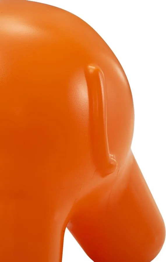 BANCO ELEFANTE 86X46X56 CM LARANJA
