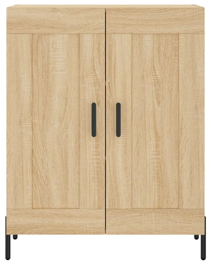 Armário alto 69,5x34x180 cm derivados de madeira cor sonoma