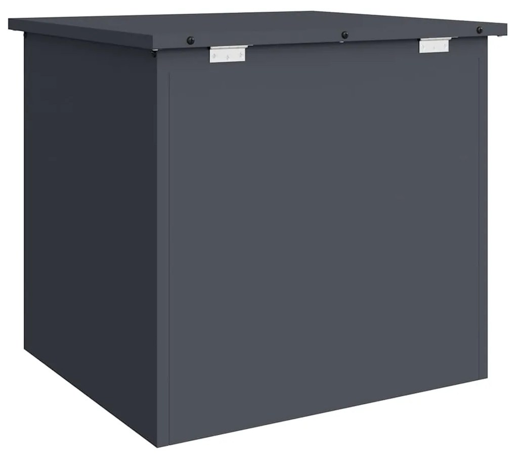Caixa de Armazenamento Externa Antracite 55 x 50.5 x 50 cm