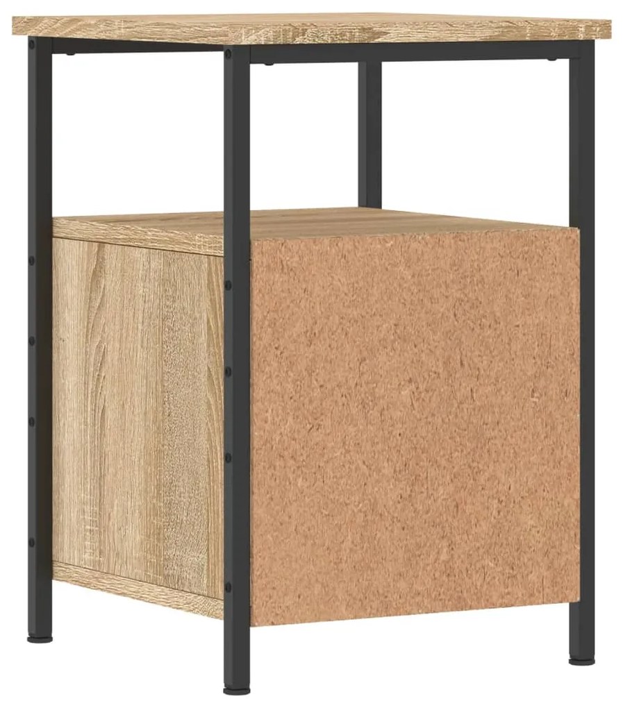 Mesa cabeceira 34x35,5x50 cm derivados madeira carvalho sonoma