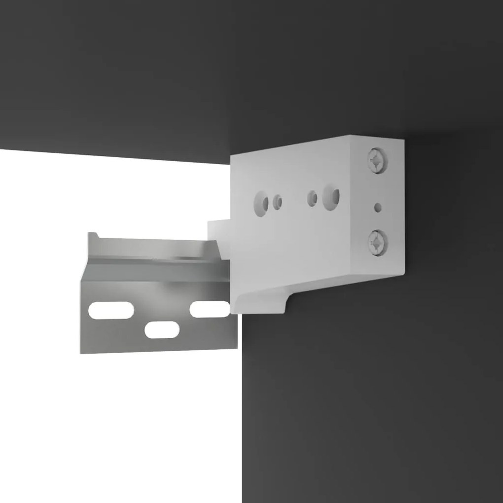 10 pcs conjunto de móveis de TV derivados de madeira preto