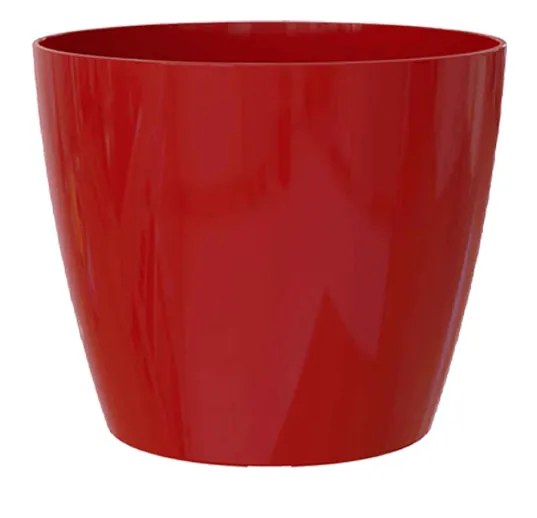 Vaso San Remo Ø9X7.5cm 0.4L Vermelho Escuro